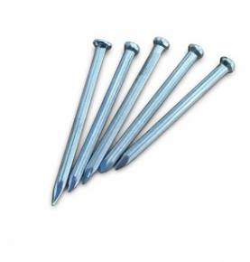 Electro-Galvanized Concrete Nails for Masonry and Construction