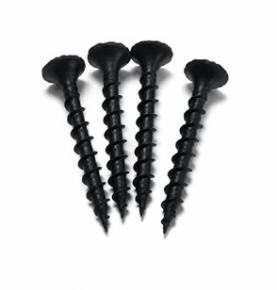 Black Coarse Thread Drywall Screws for Wood Studs