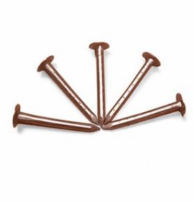 Copper-Plated Nails for Woodworking and Construction